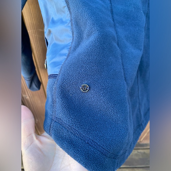 Lululemon Fleecy Keen Jacket Women’s Navy blue Size 6. - Picture 6 of 14